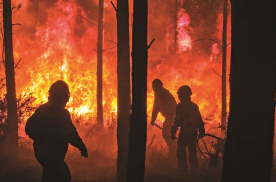 Calor obriga a reforço de meios dos bombeiros