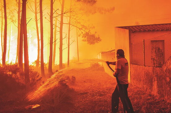 Alarme especial de incêndio para 20 concelhos