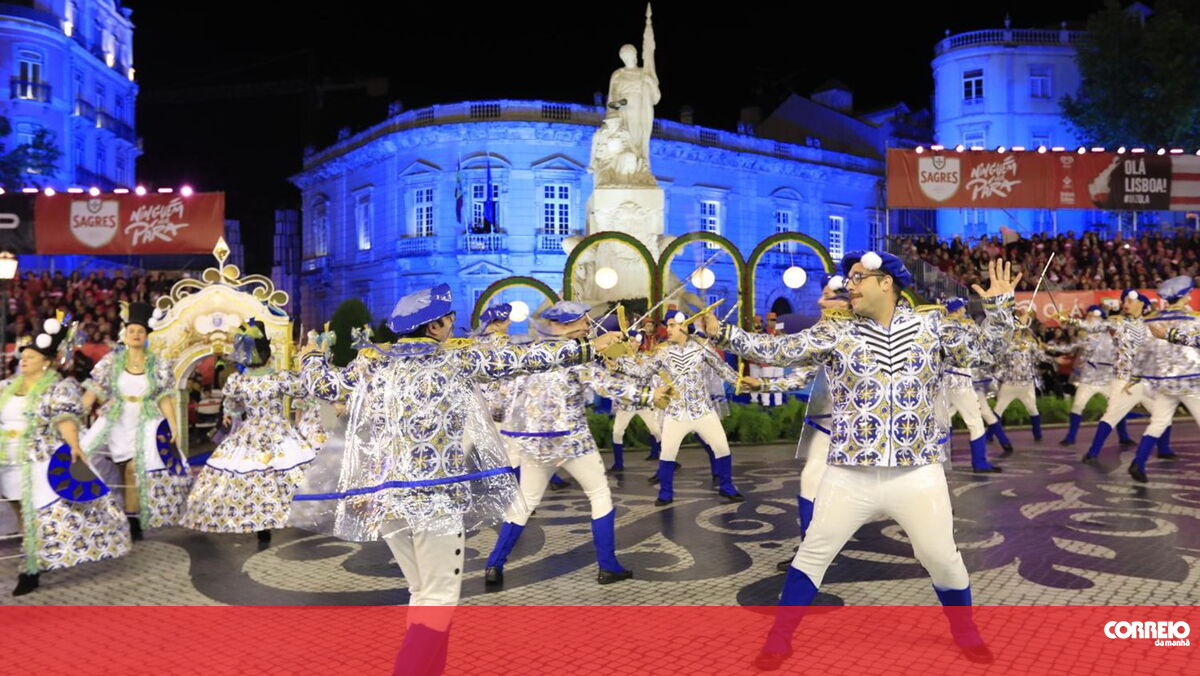 Marcha do Lumiar desfila na Avenida Fotogalerias Correio da Manhã