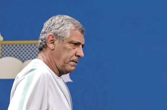 "Jogo muito duro", diz Fernando Santos sobre partida frente ao Irão