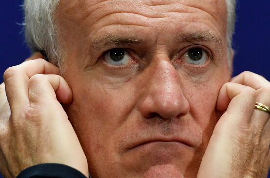 Divulgado vídeo da descompustura de Deschamps à França no Mundial 2018