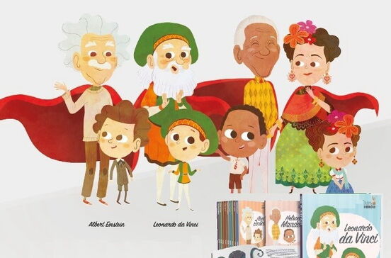 Coleção os meus pequenos heróis