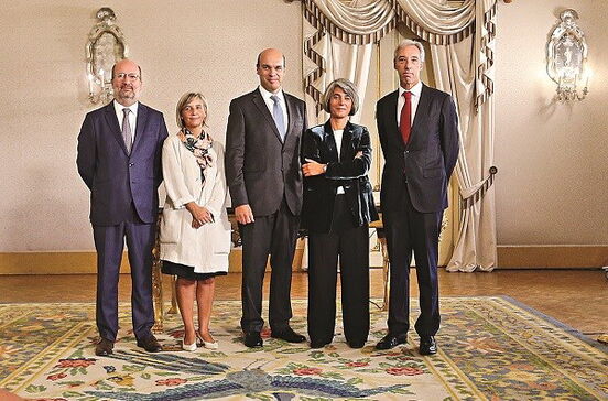 “Orçamentos são do Governo”, garante Costa na posse dos novos ministros