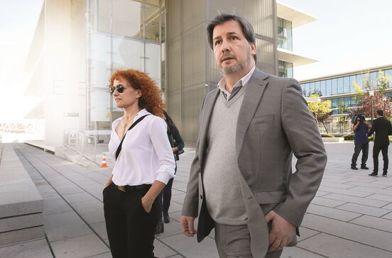 A ruiva misteriosa que defende Bruno de Carvalho
