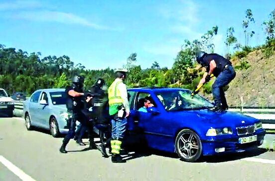 Militares da GNR que destruíram carro em risco de serem indiciados por três crimes