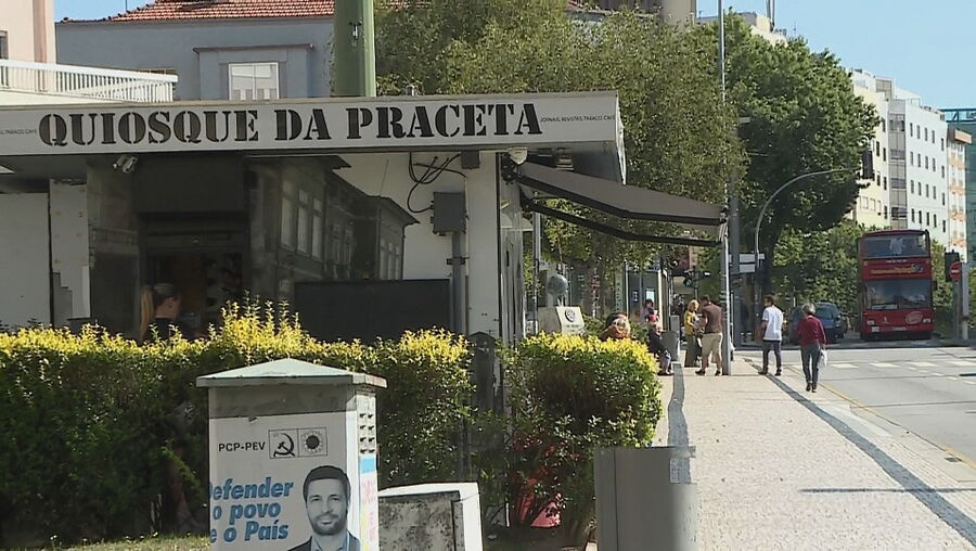 Jovem de 20 anos assalta quiosque em Vila Nova de Gaia