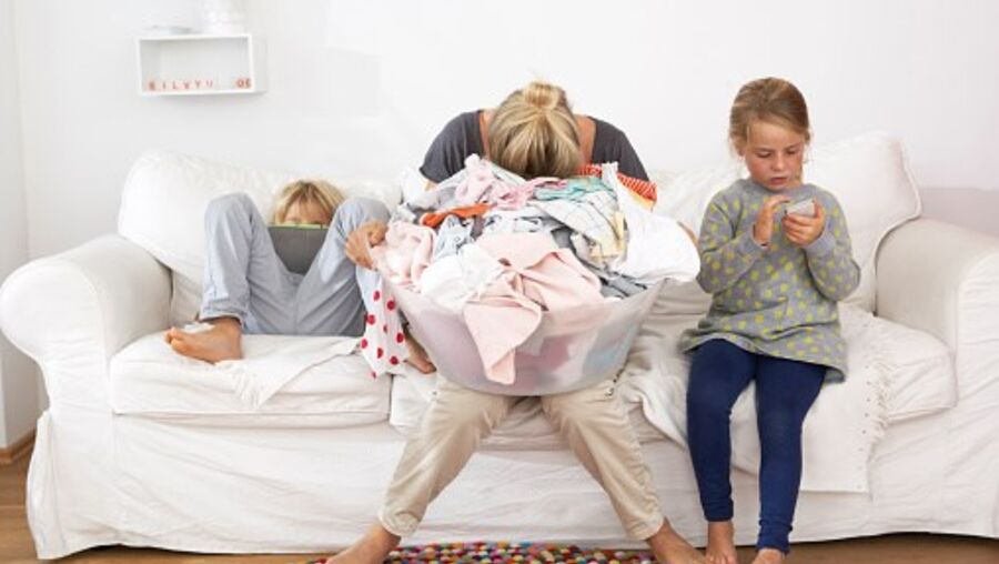 Stress, stress familiar, stress em família