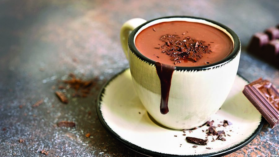O chocolate popularizou-se na Europa na forma de bebida
