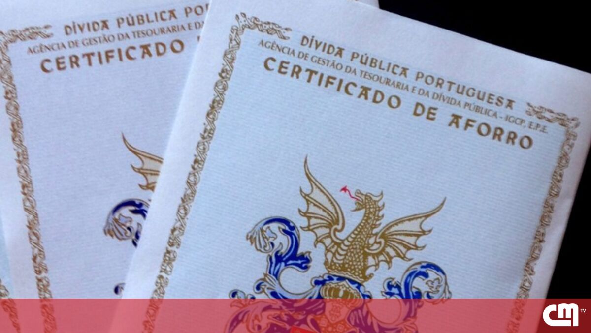 Certificados de aforro levam 118 milhões de euros por dia aos