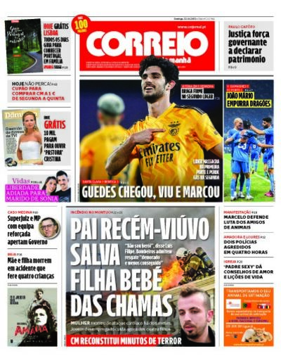 Cm De Hoje Capas Correio Da Manh