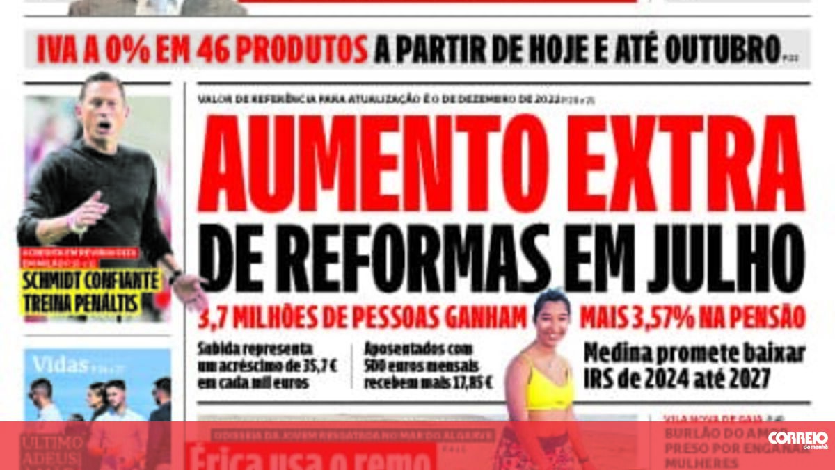 Cm De Hoje Capas Correio Da Manh