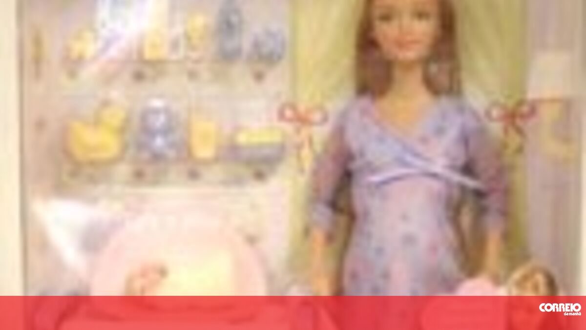 Boneca Barbie grávida boneca feliz familia médico jogar ou dia