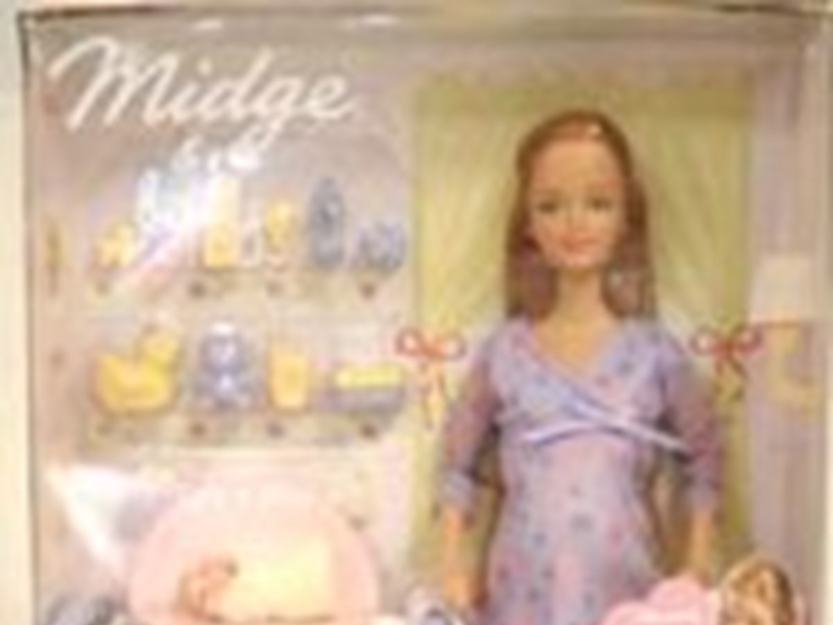 Barbie Midge Grávida