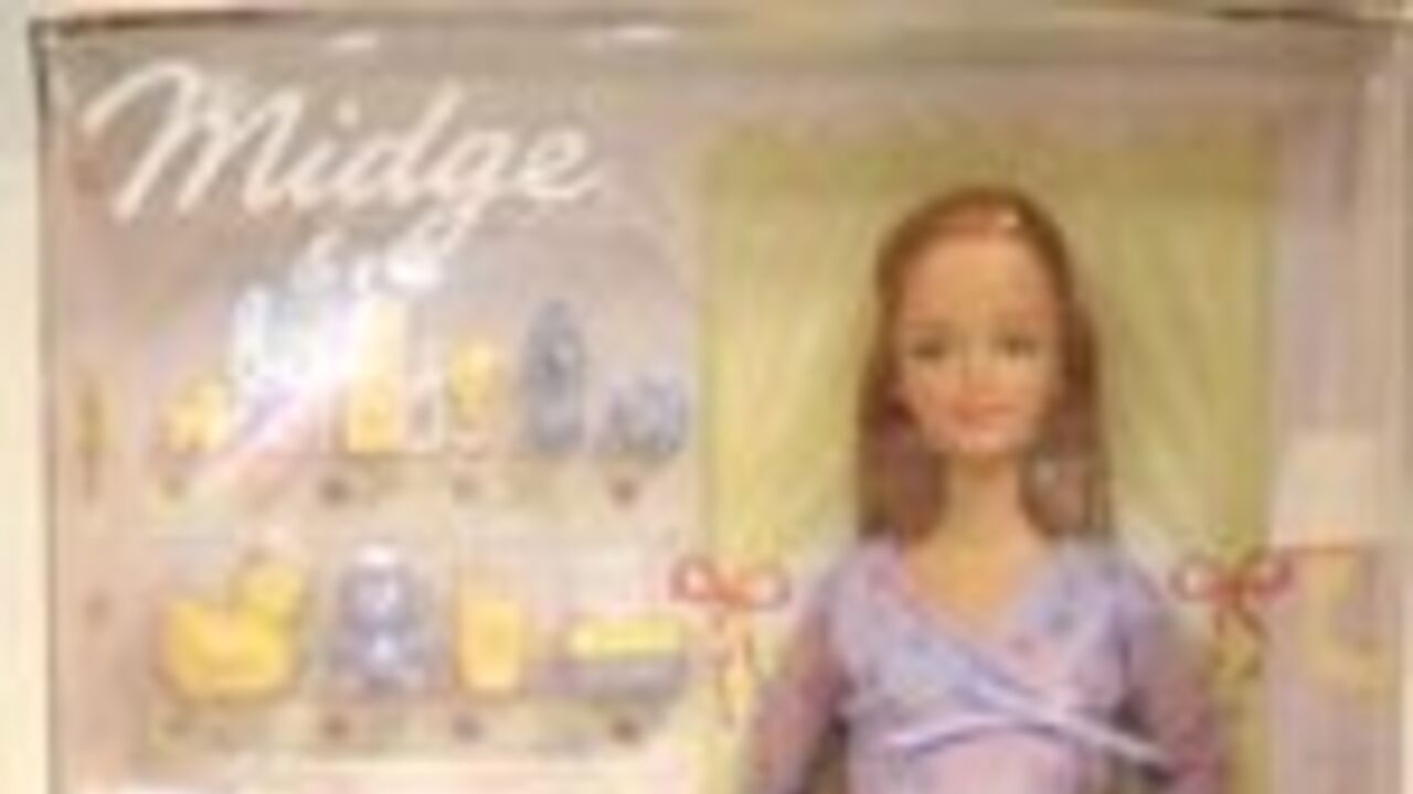 Barbie Midge Happy Family - Grávida - Midge & Baby 2002