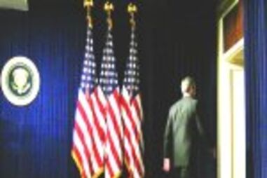 BUSH MANTÉM COMPROMISSOS DA CAMPANHA