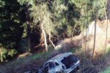 Salvo da explosão do carro