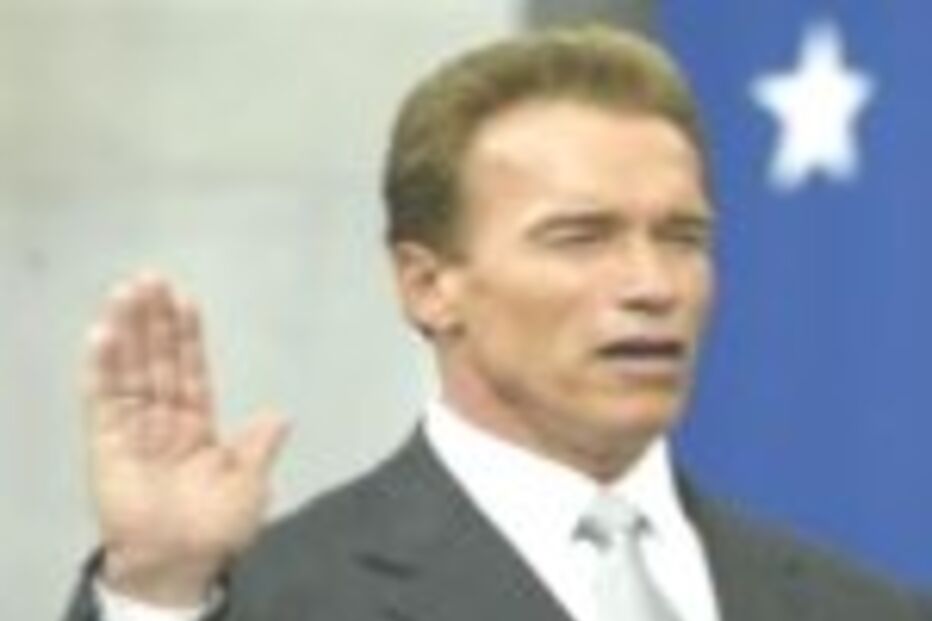 SCHWARZENEGGER 38.º GOVERNADOR DA CALIFÓRNIA