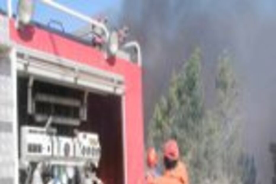 Cercados pelas chamas