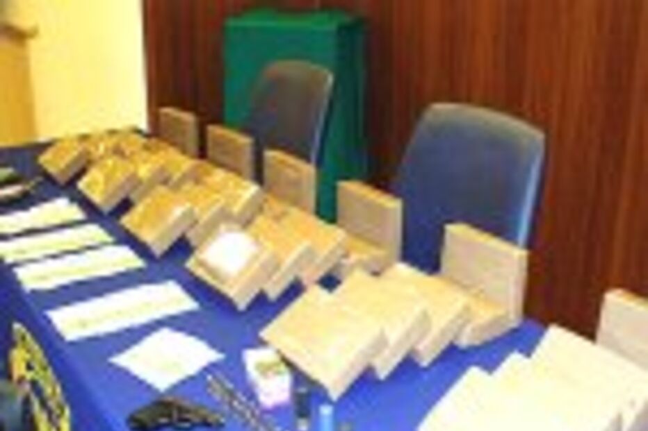 COCAÍNA PARA 320 MIL DOSES