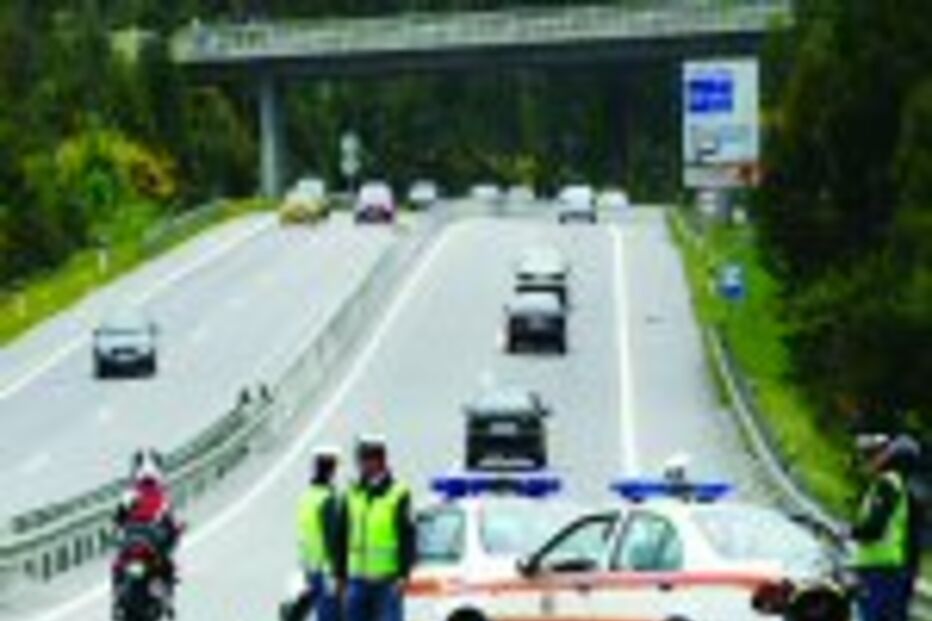 Carros da BT fora das auto-estradas