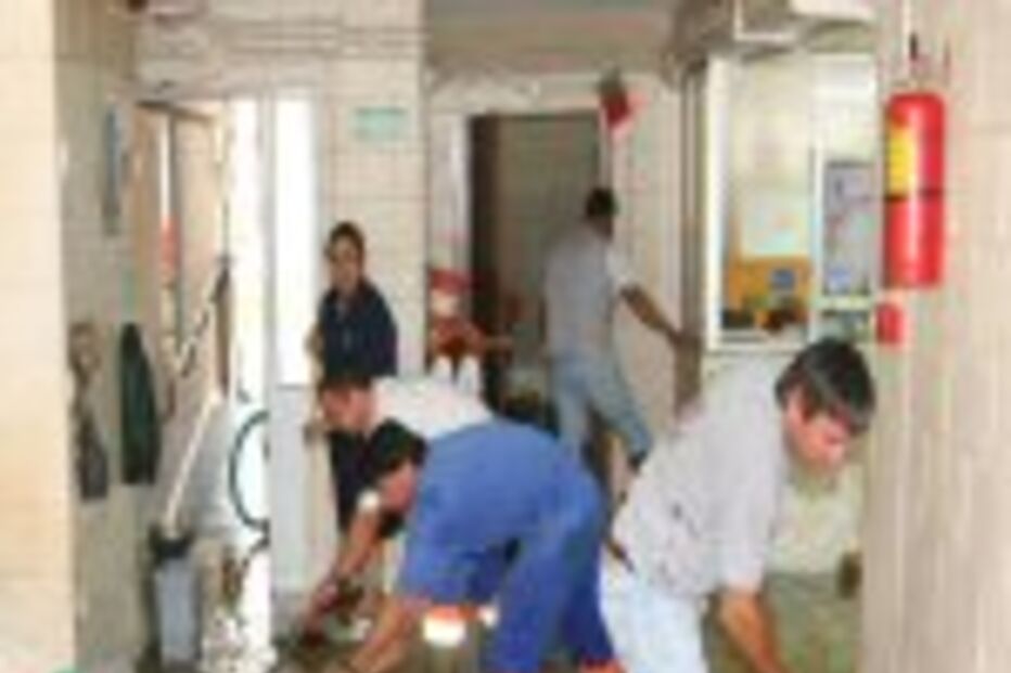 Aguaceiros alagam Montijo