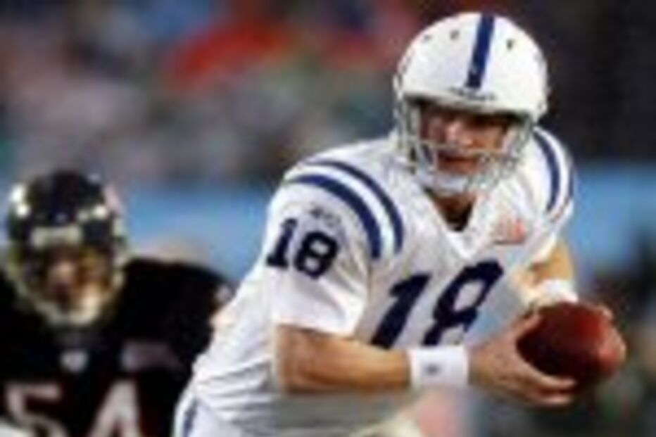 Super Bowl: Serenata à chuva dos Colts