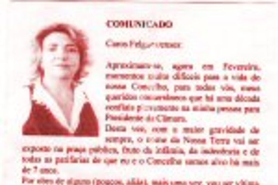 Panfletos em Felgueiras