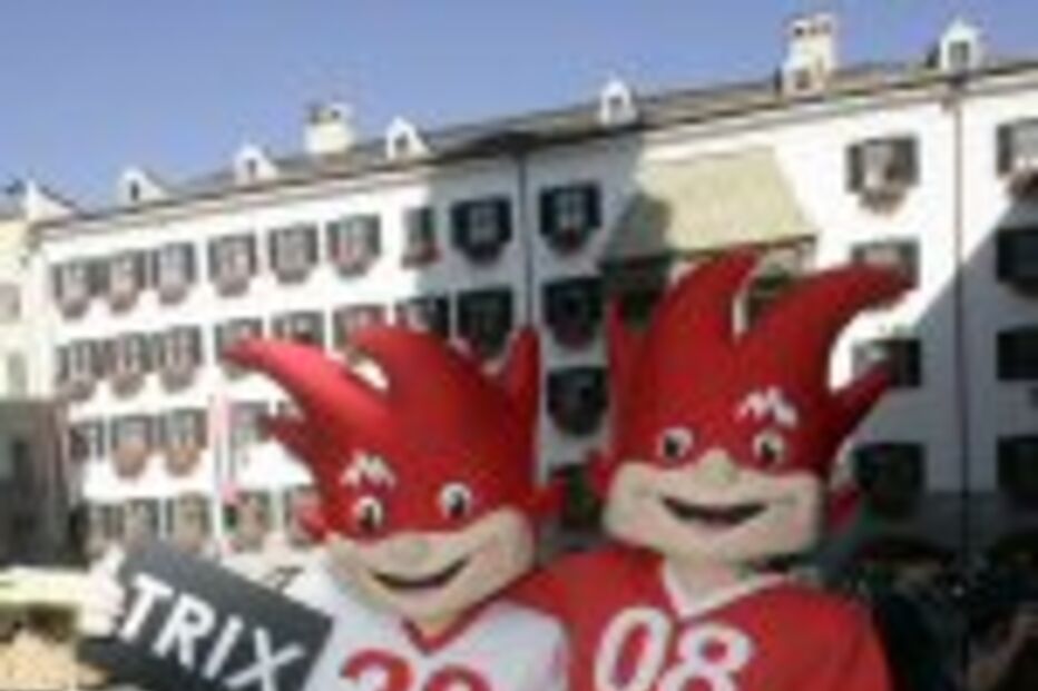 Trix e Flix são as mascotes