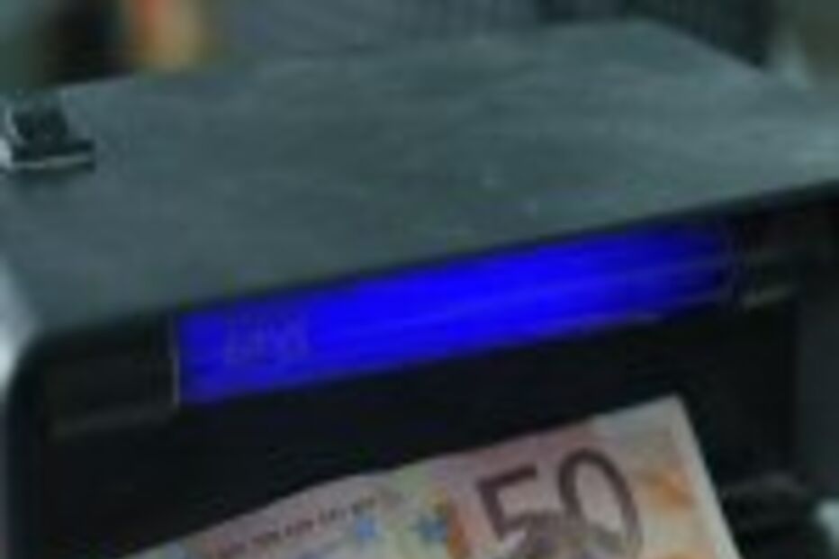 Novas notas de euro contra falsificação