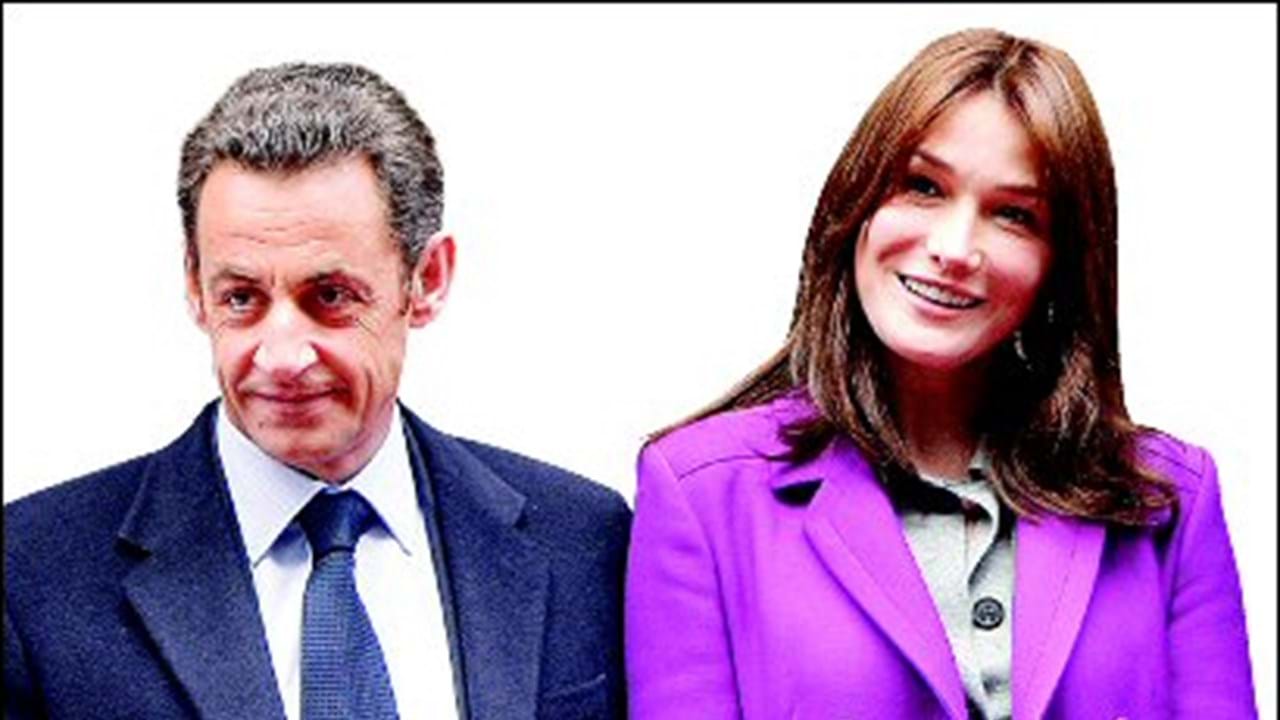 Sarkozy um presidente entre duas mulheres - Domingo Xxx Foto Hd