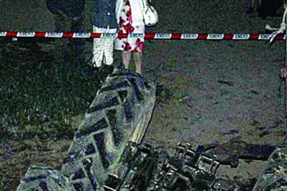 Esmagado pelo tractor