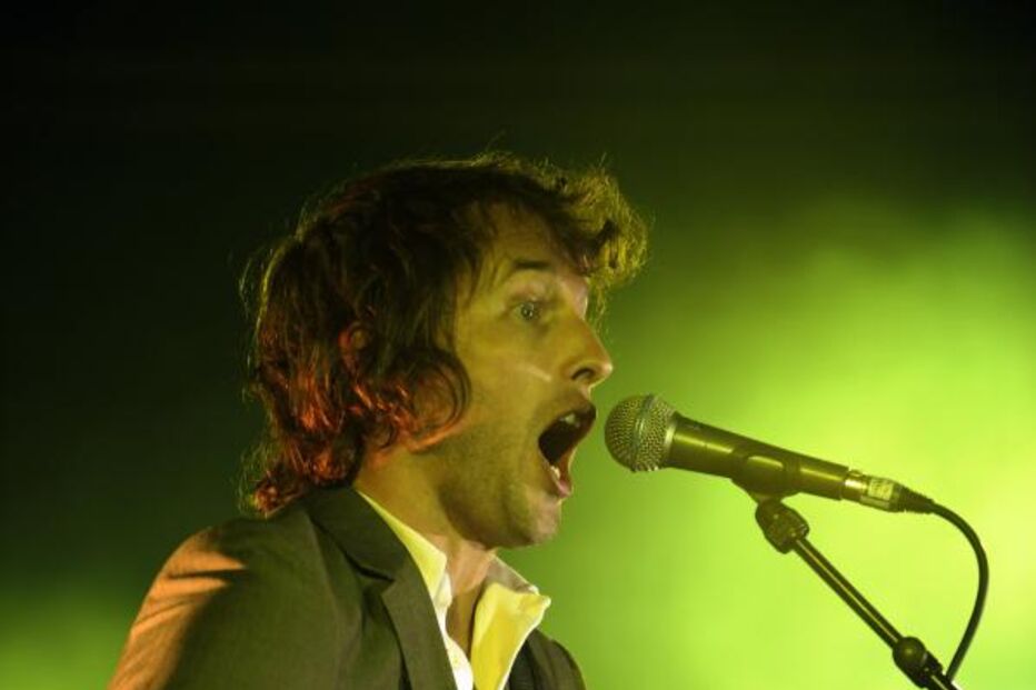 Público eufórico com James Blunt