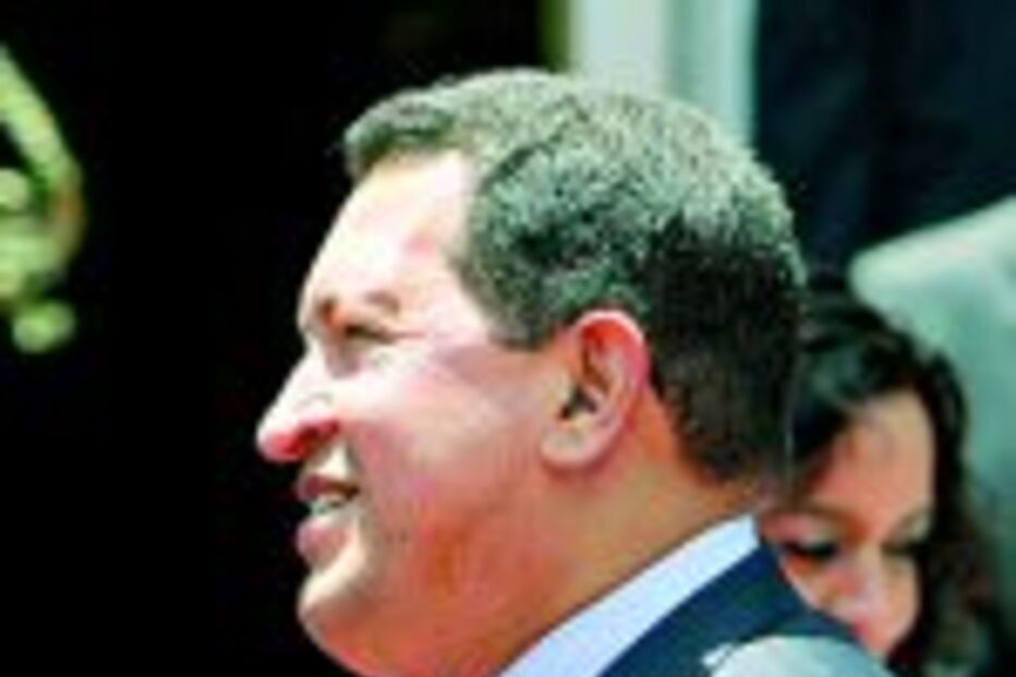 Chávez amanhã em Lisboa