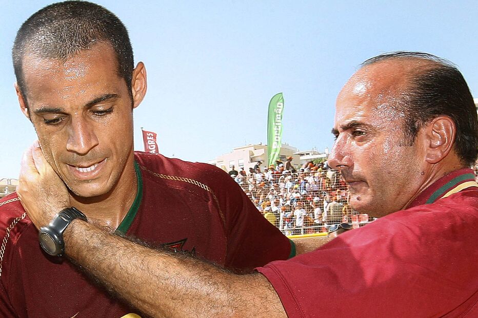 Madjer brilha frente ao Brasil