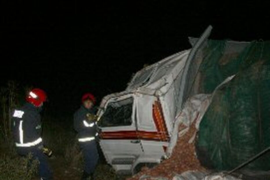 Camionista morre carbonizado