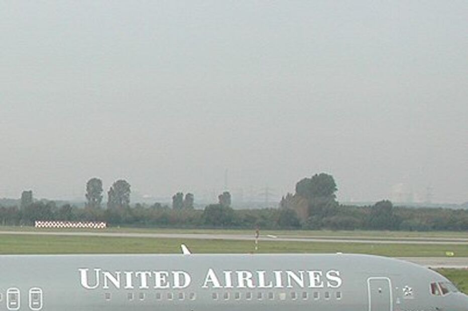 Avião da United Airlines