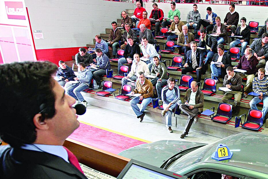 Marcha-atrás nos leilões