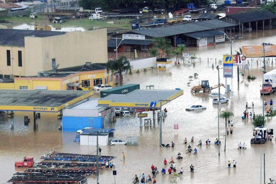 Aumenta número de mortos em Santa Catarina
