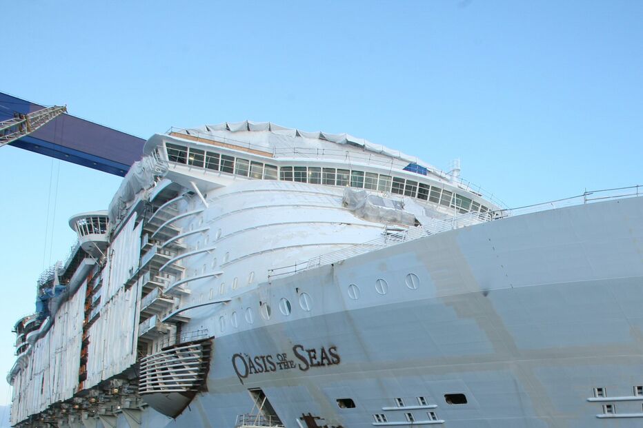 Gigante dos mares já navega