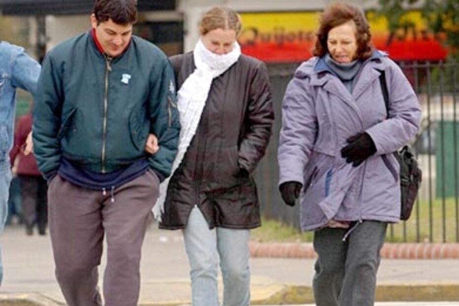 Vaga de frio durante a semana