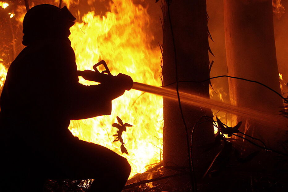 O vento forte e a falta de acessos foram os principais inimigos dos bombeiros no combate a um fogo de grandes dimensões na serra do Ameal, Concelho de Castanheira de Pêra, Leiria. 