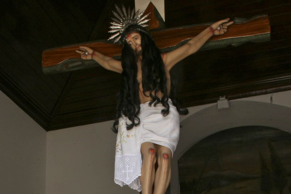 “É o meu santo. Ele protege-me”