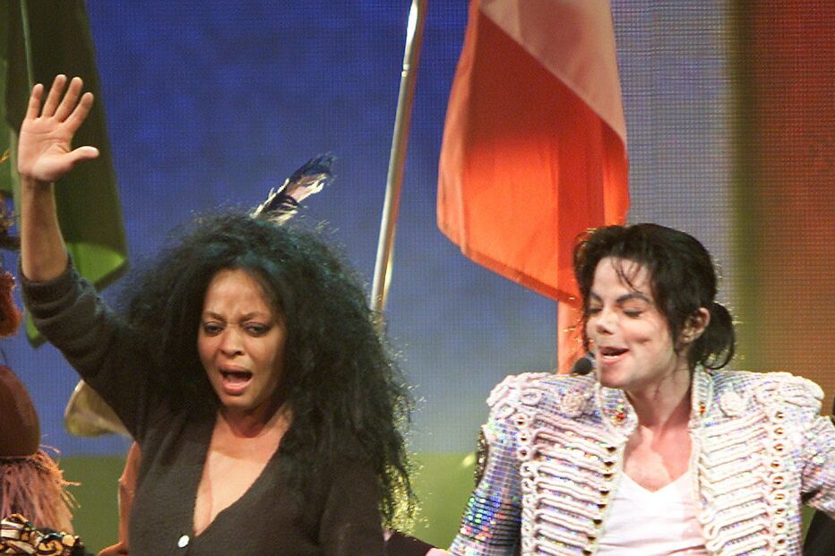 Jackson nomeou amiga Diana Ross