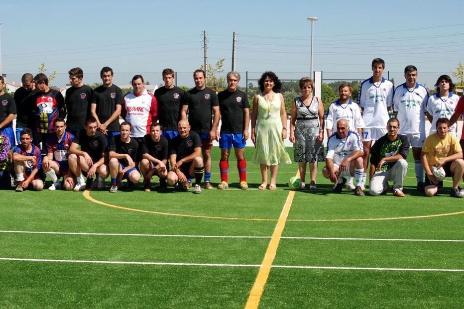 Campo de jogos em Foros de Salvaterra