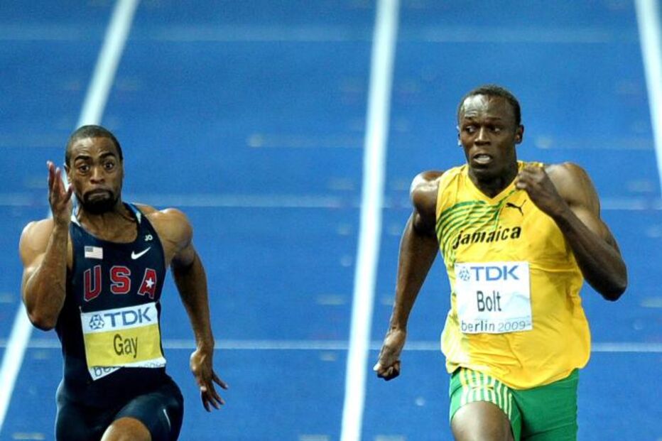 Usain Bolt, uma bala humana