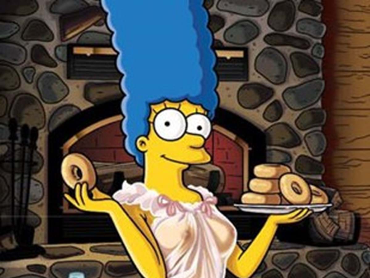 A coelhinha Marge Simpson - Tv Media