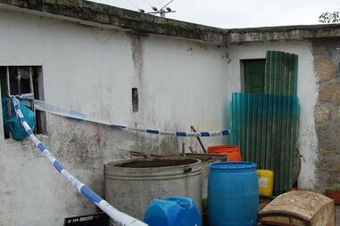 Bruxo escondia fortuna em casa