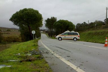 Colhido na estrada em noite de Natal 