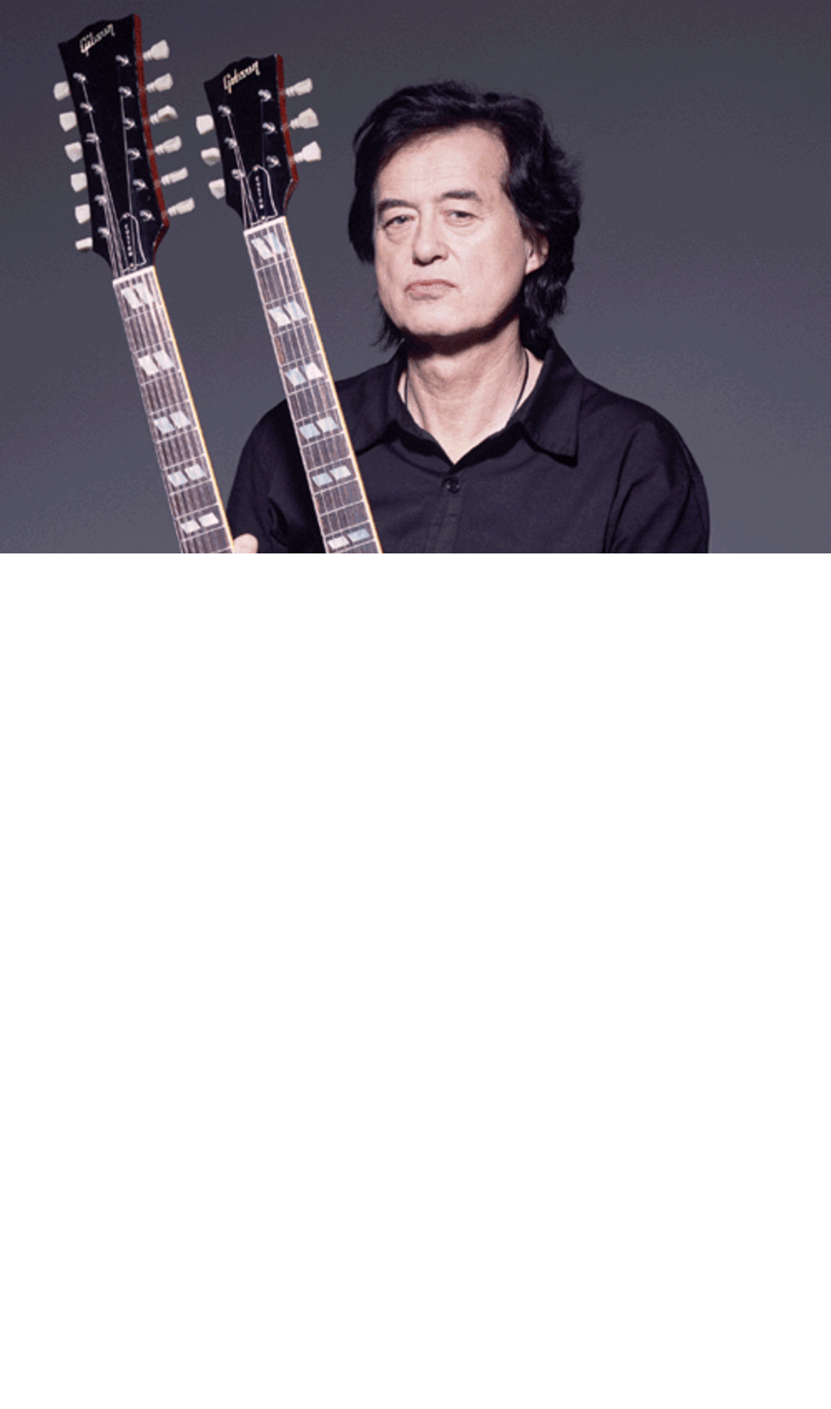 Jimmy Page anuncia regresso aos palcos