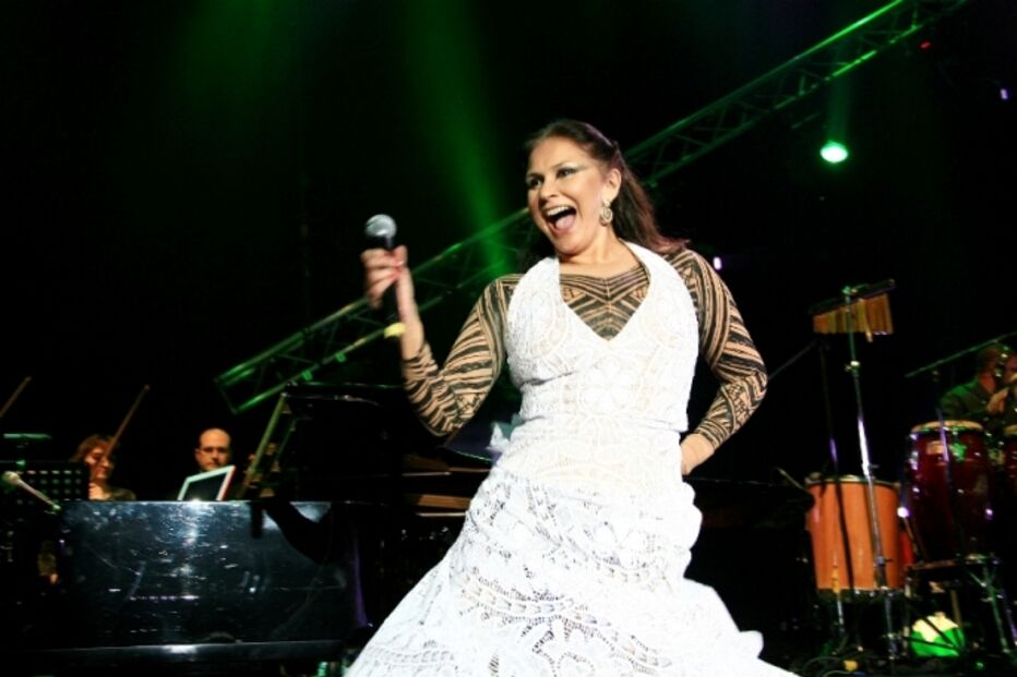 Fafá de Belém no Carnaval do Casino